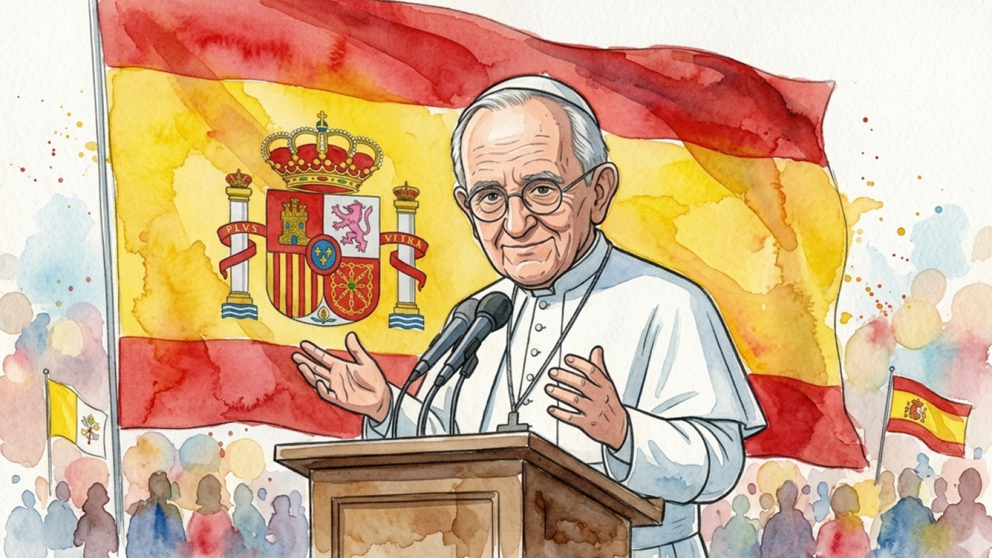 El Papa León XIV desembarcó en España y lanzó un fuerte mensaje contra la polarización